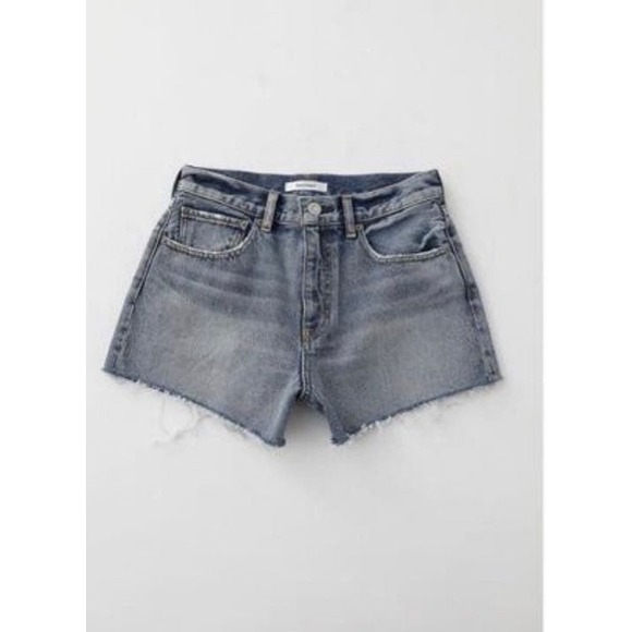 Moussy Pants - NWT Moussy Women's Cut Off Denim Short High Waist Size 0 Designer  Feminine Chic